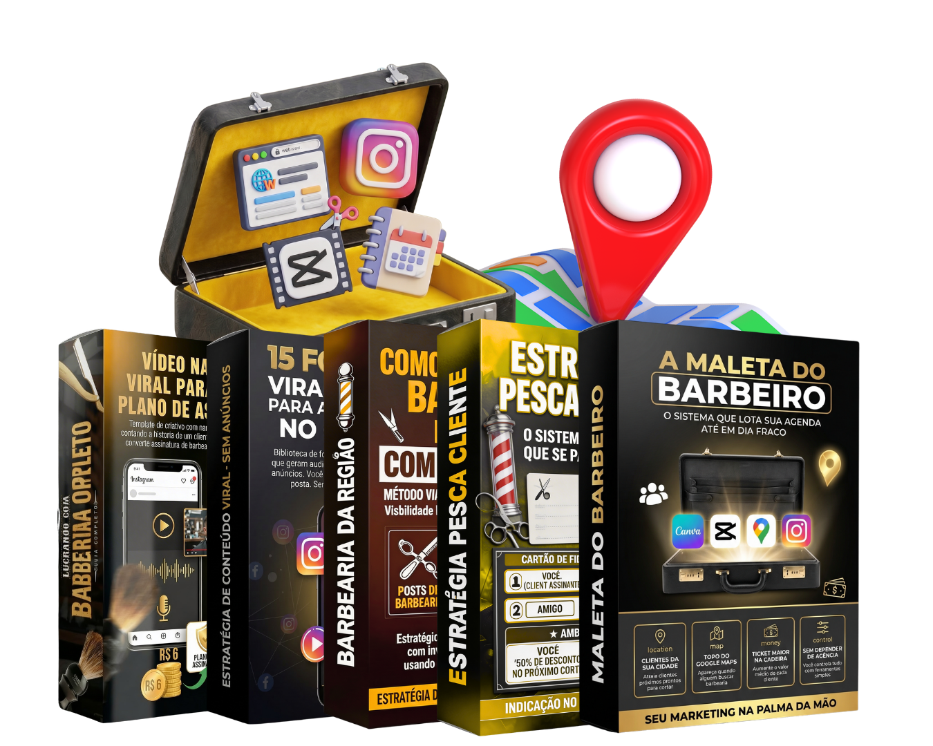 Todos os produtos inclusos